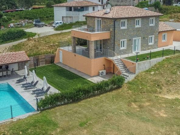 Momjan | Istrian villa with pool and beautiful views