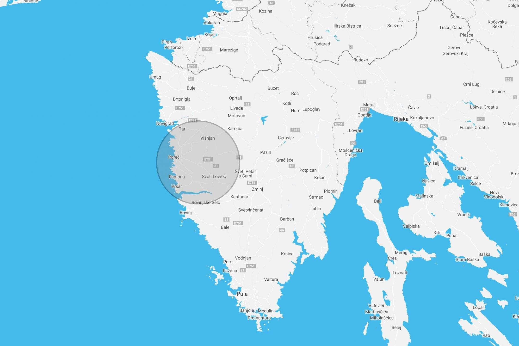 Poreč Karte Poreč Karte