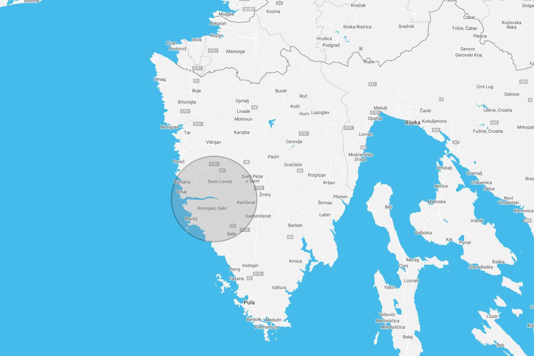 rovinj map