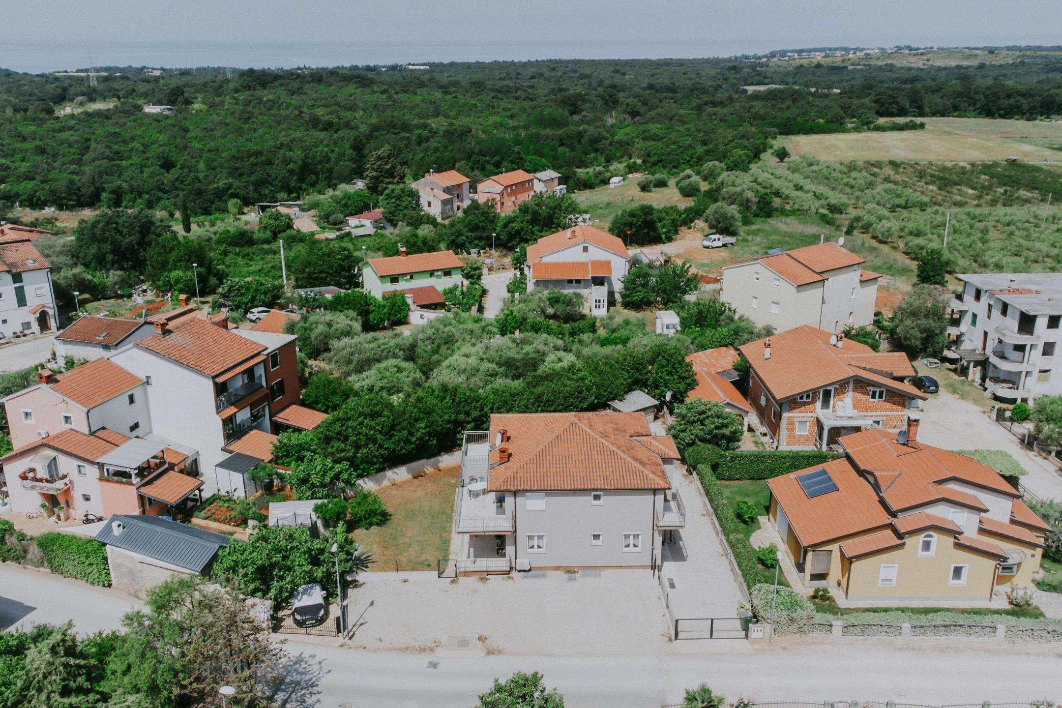 okolica Umaga | Hiša z apartmaji in pogledom na morje