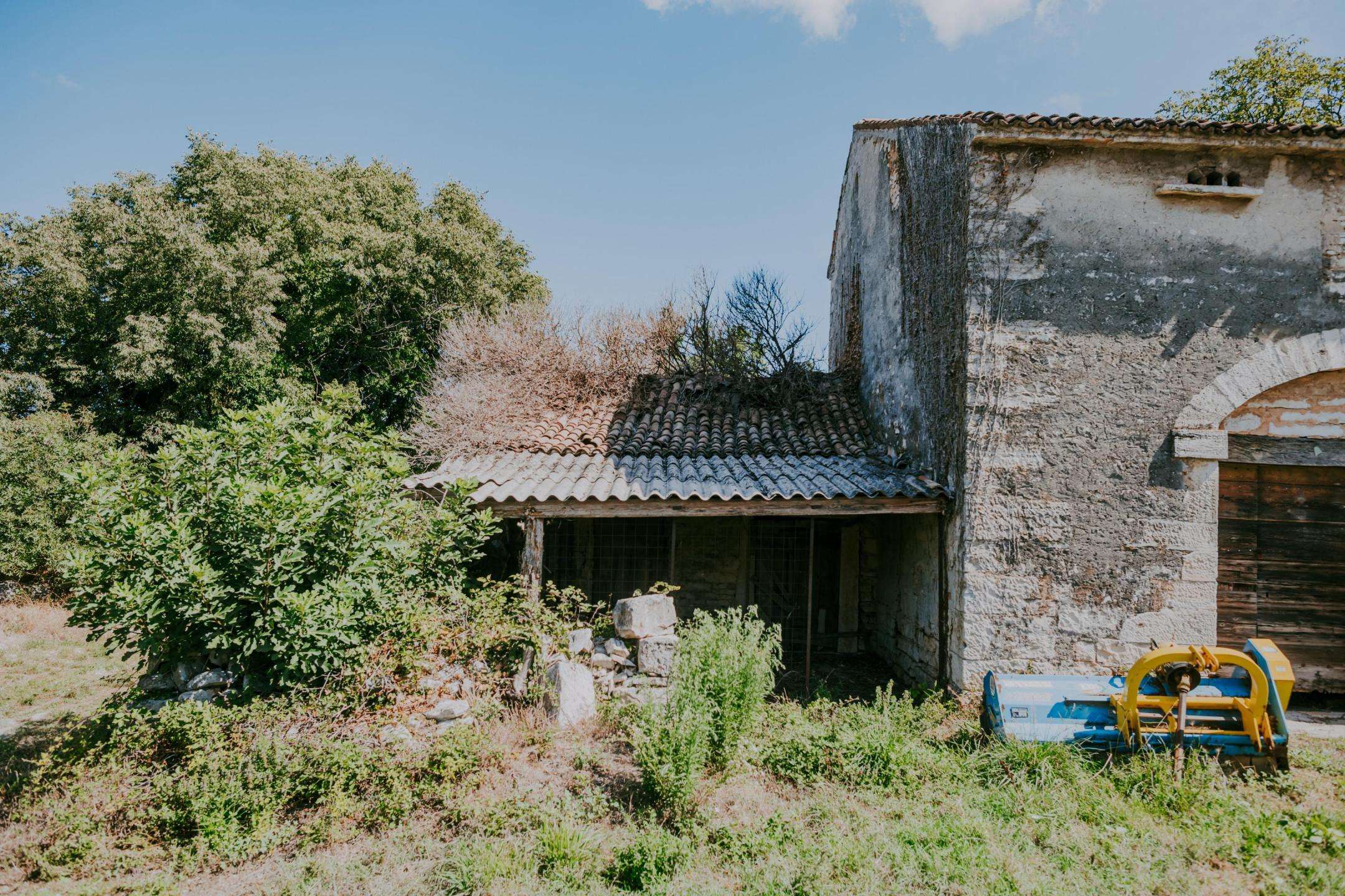 Umgebung von Buje | Ruine mit Blick aufs Meer
