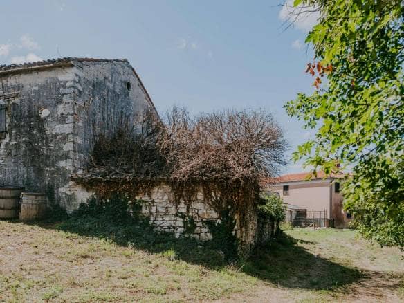 Buje okolica | Ruševina s pogledom na more
