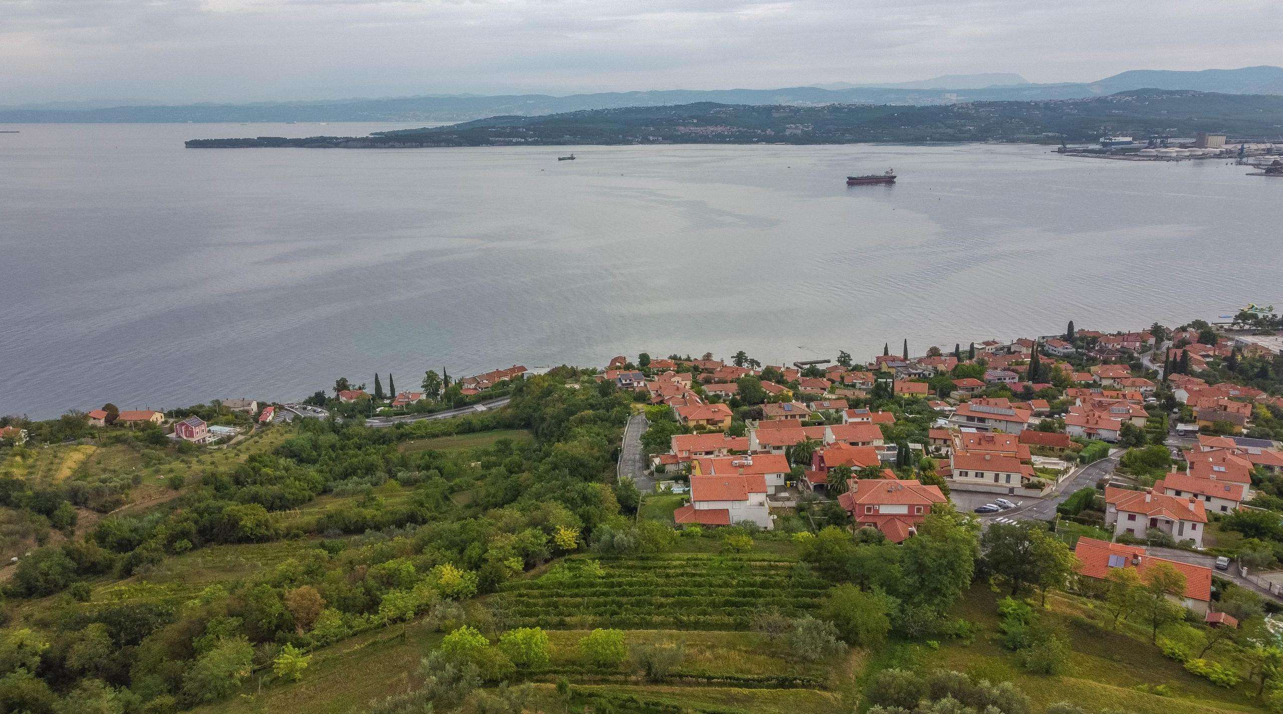 Копер окрестности | Красивый земельный участок под застройку с видом на море Копер окрестности | Красивый земельный участок под застройку с видом на море