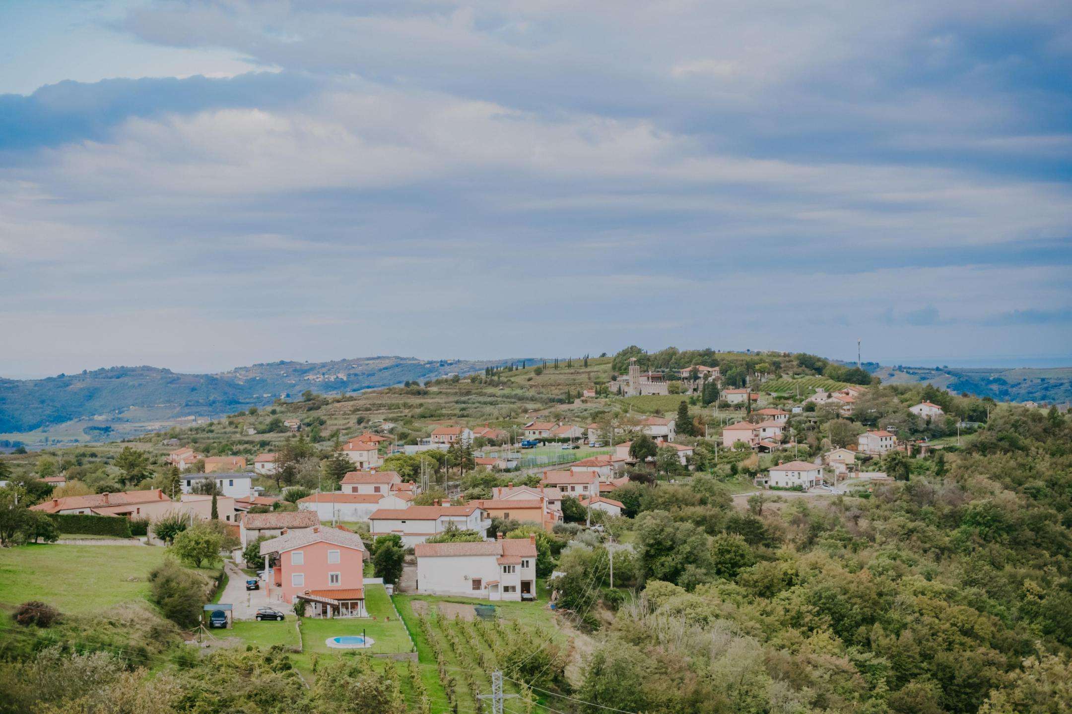 Okolica Kopra | Samostojeća kuća s prekrasnim pogledom na more