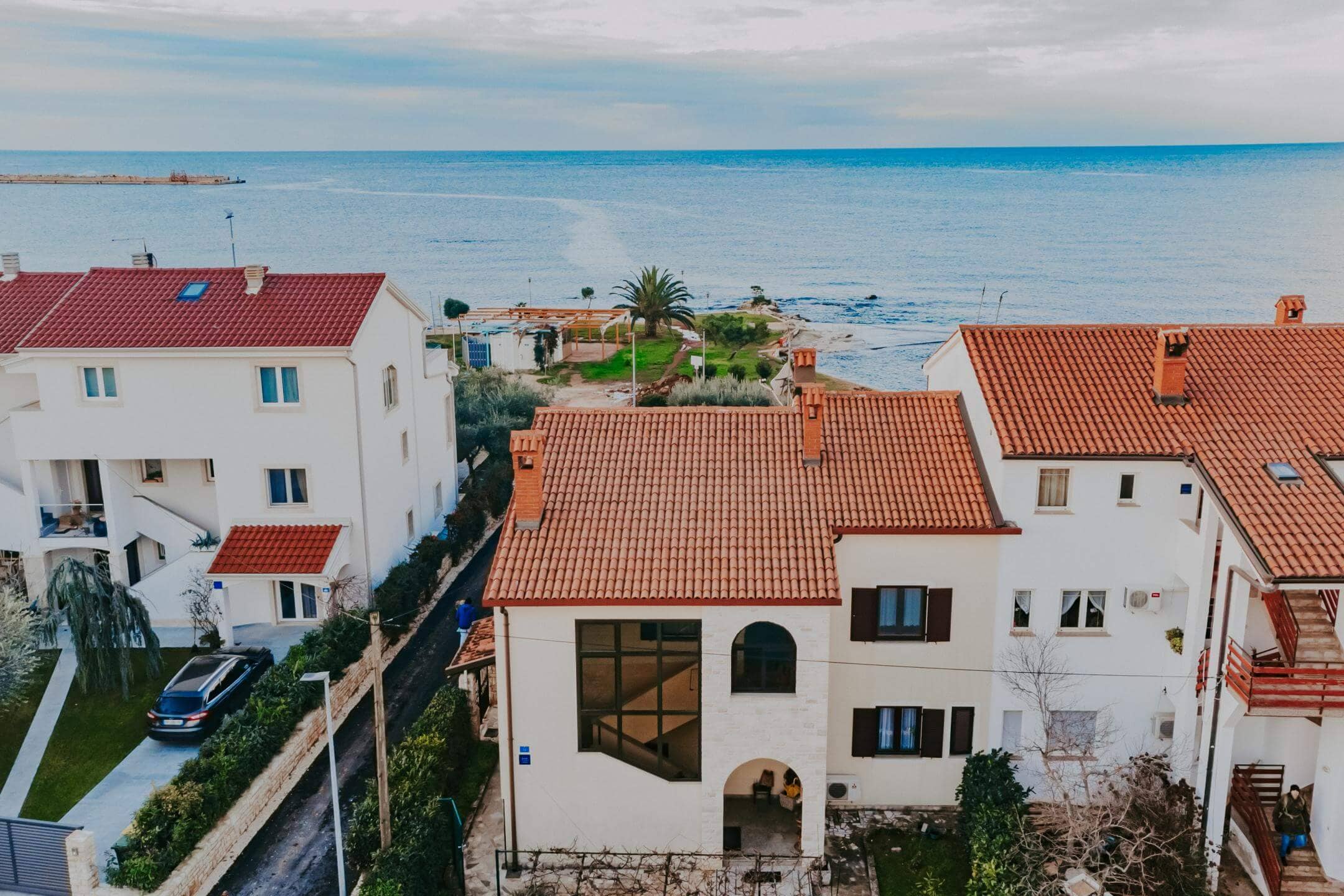 Umag | Ekskluzivna kuća prvi red do mora sa pogledom na more