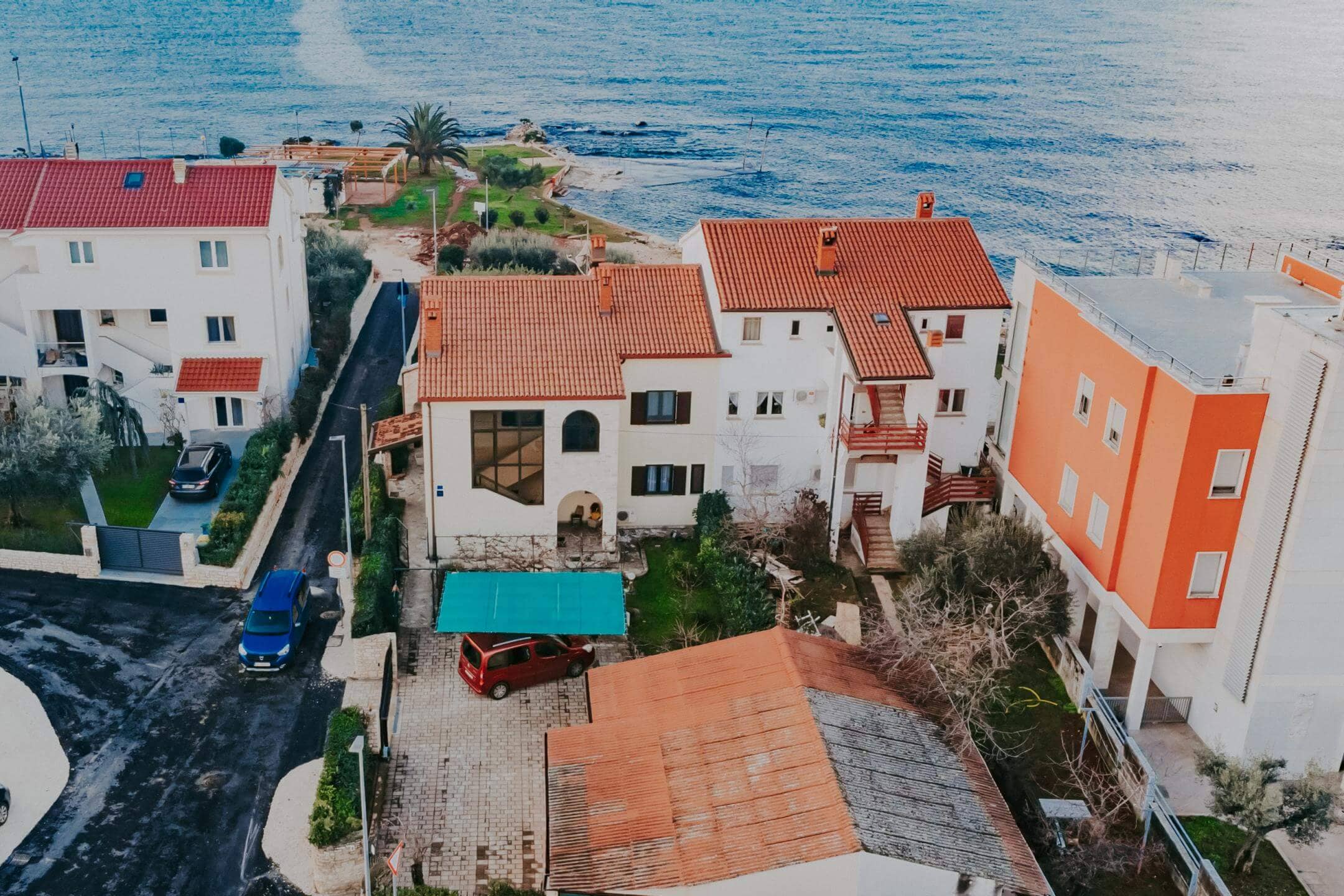 Umag | Ekskluzivna kuća prvi red do mora sa pogledom na more