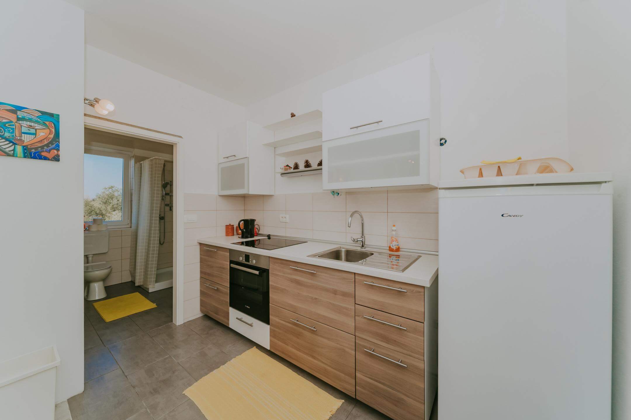 Exklusiver Verkauf | Wohnung in Zambratija im ersten Stock mit Meerblick