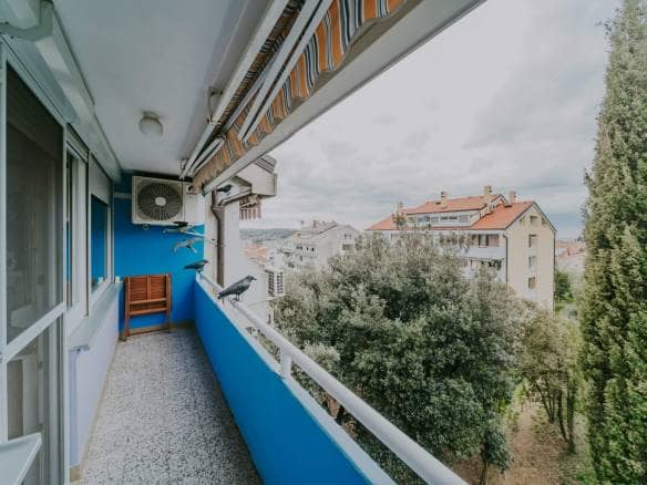 Exklusiv | Apartment in Lucija bei Portorož mit Meerblick