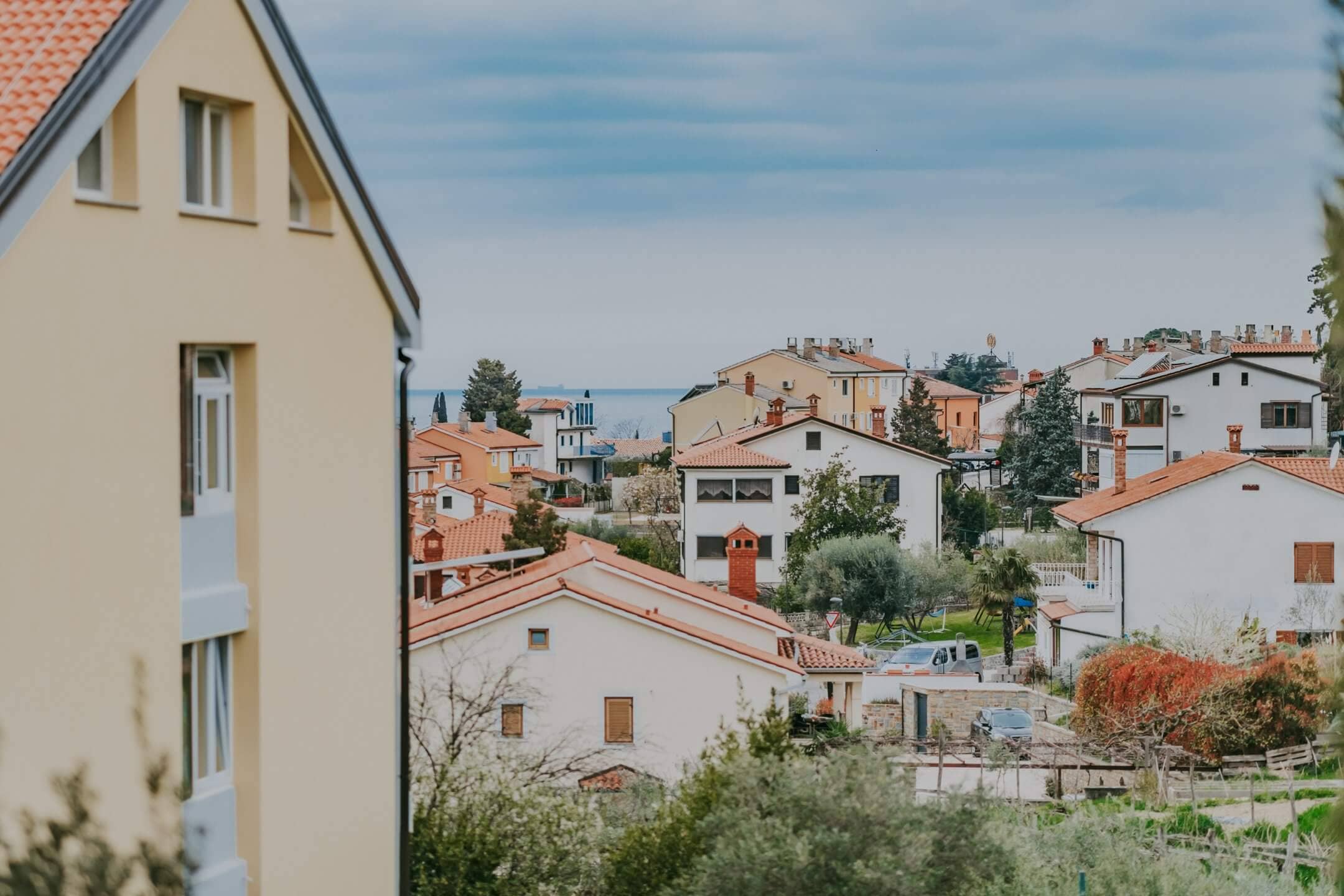 Exklusiv | Apartment in Lucija bei Portorož mit Meerblick