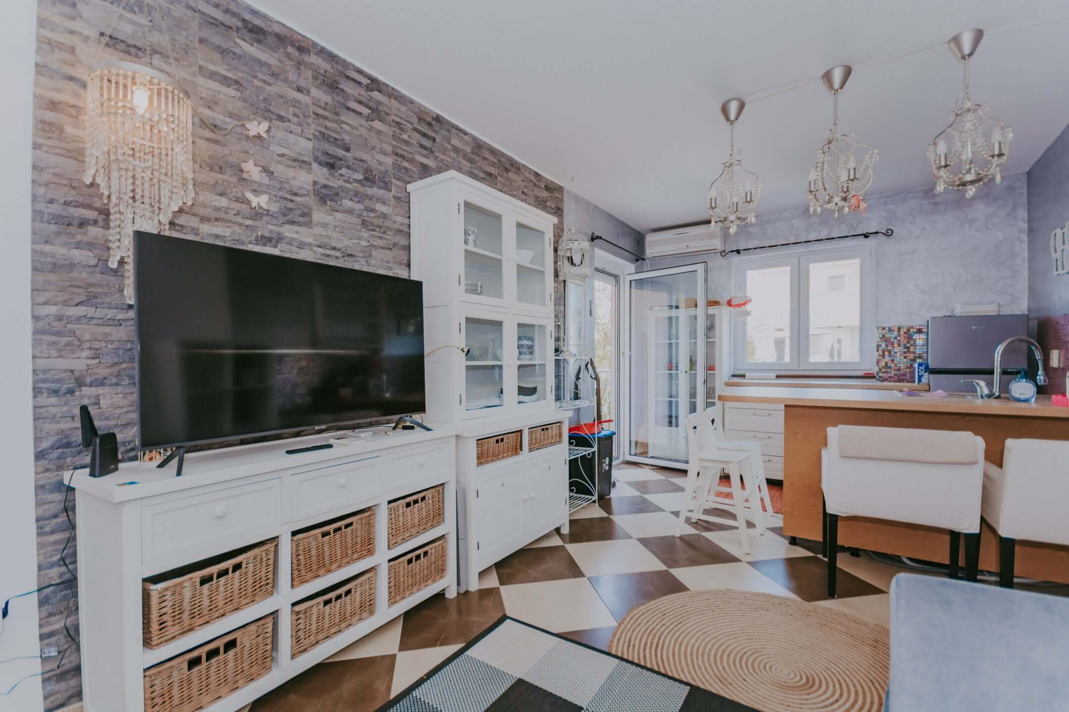 Karigador | Apartment on the ground floor with a garden 200 meters from the sea