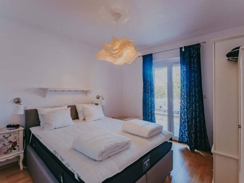 Karigador | Apartment on the ground floor with a garden 200 meters from the sea