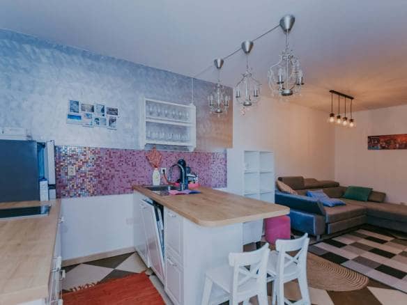 Karigador | Apartment on the ground floor with a garden 200 meters from the sea