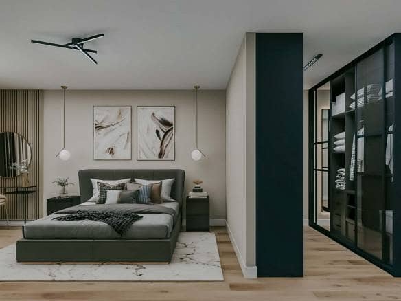 Umgebung von Umag | Doppelhaushälfte in einem Neubau mit Meerblick