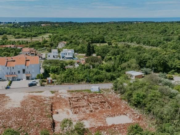 Umgebung von Umag | Doppelhaushälfte in einem Neubau mit Meerblick