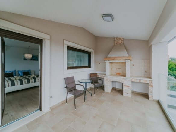 Fažana | Apartmajska hiša z bazenom in pogledom na morje