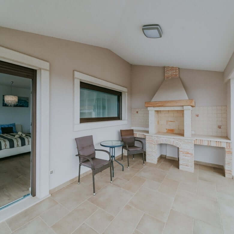 Fažana | Apartmajska hiša z bazenom in pogledom na morje