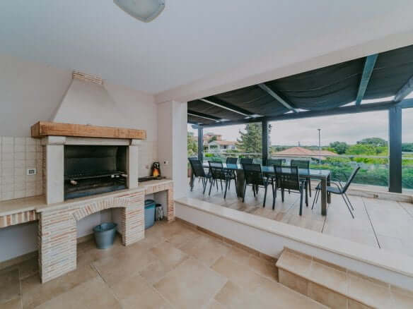 Fažana | Apartmajska hiša z bazenom in pogledom na morje