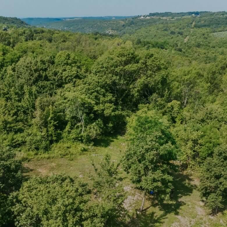 Krasica okolica | Samotna ruševina s čudovitim razgledom