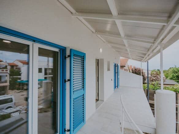 Zambratija | Apartman na prvom katu s pogledom na more