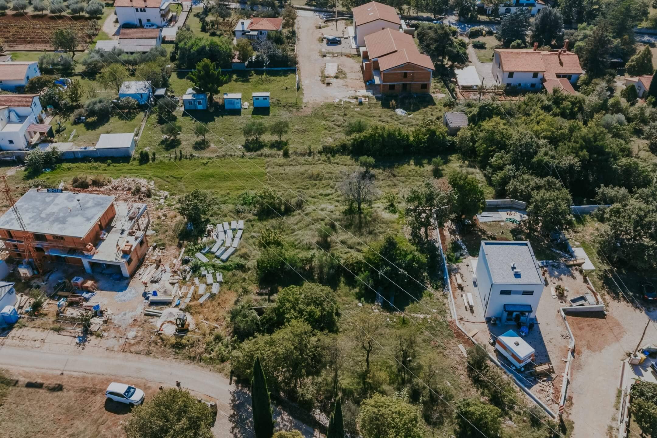 Кастель, земельный участок под застройку в отличном месте