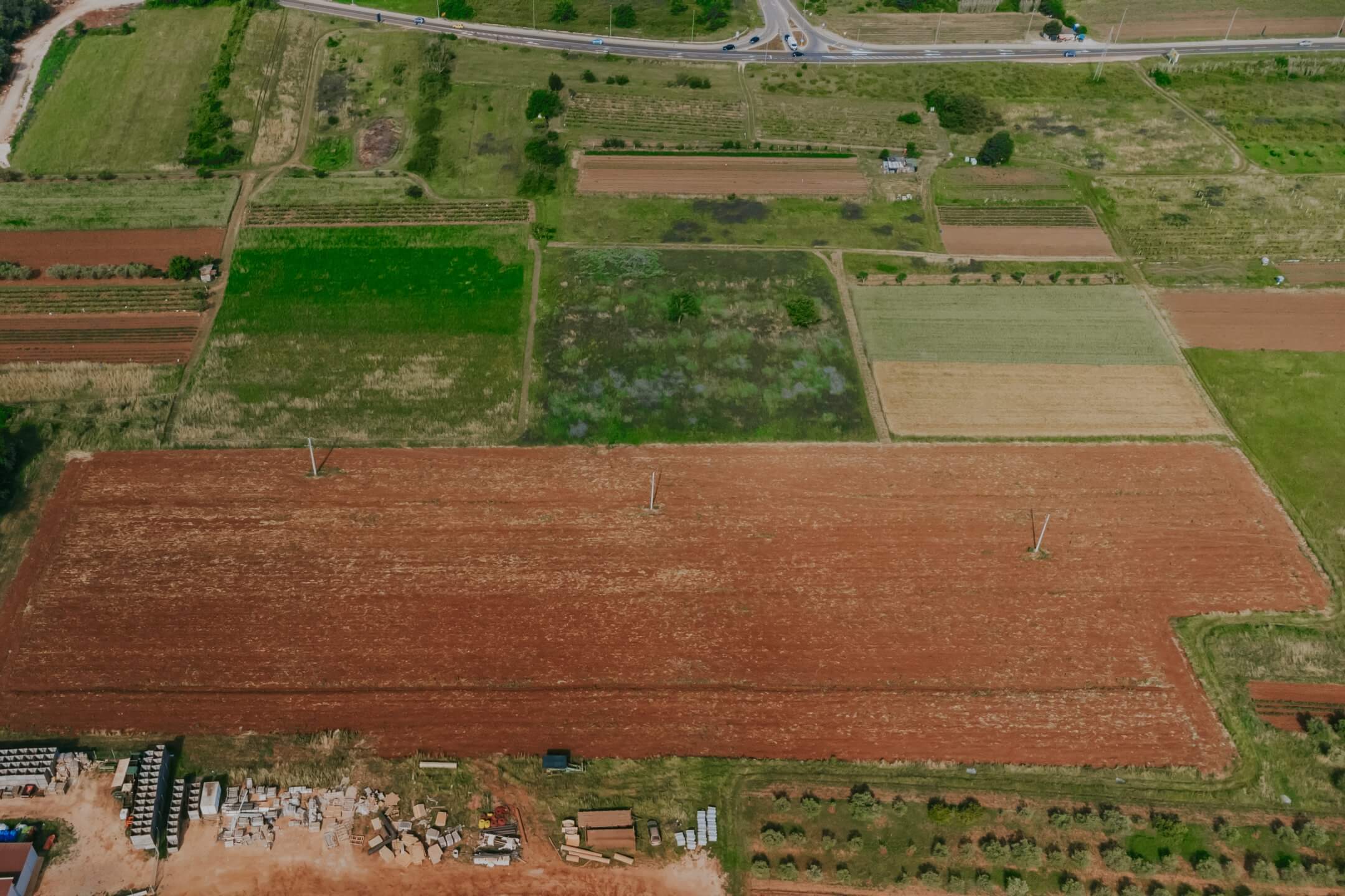 terreno agricolo di Umago ai margini della città