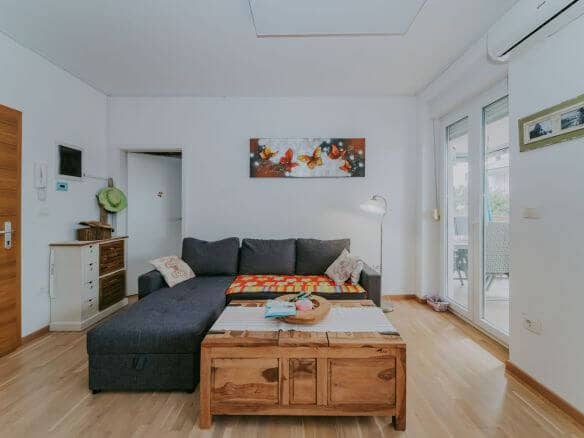 zambratija umag apartment on the second floor with an open view of the sea
