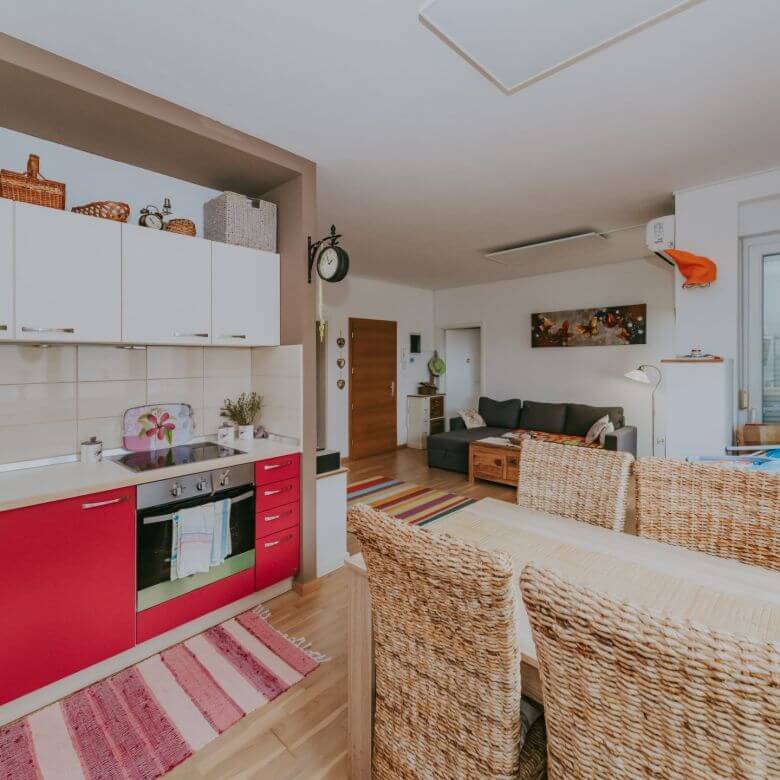 zambratija umag apartment on the second floor with an open view of the sea