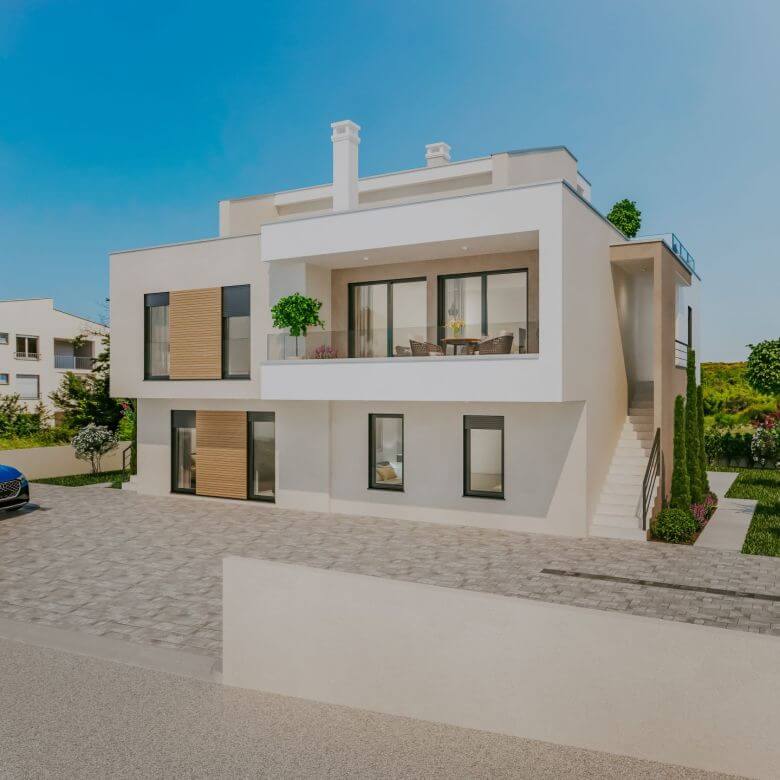 zambratija moderno stanovanje v novogradnji