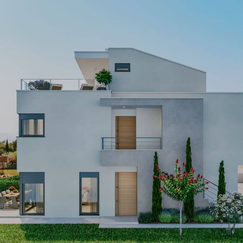 zambratija moderno stanovanje v novogradnji