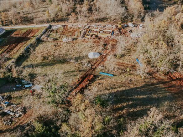 zavrsje okolica zazidljivo zemljišče pripravljeno za gradnjo