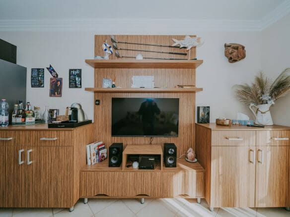 crveni vrh apartman u naselju s pogledom na more