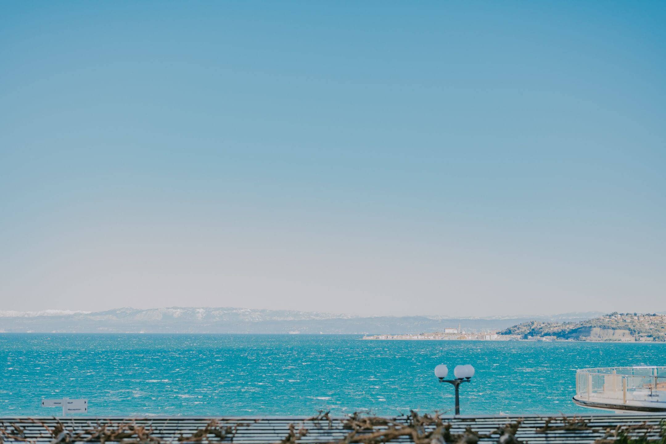 crveni vrh apartment in a resort with a sea view