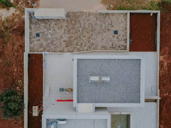 novigrad a modern house in a new building with a sea view