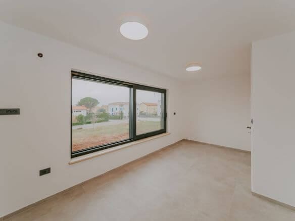 novigrad a modern house in a new building with a sea view