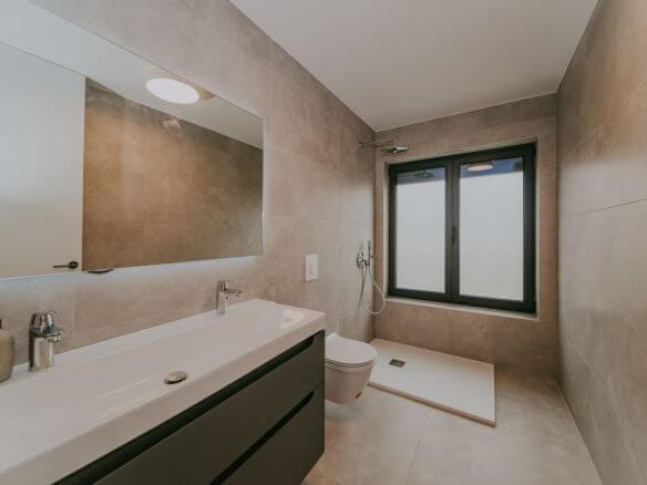 novigrad a modern house in a new building with a sea view