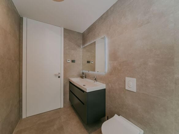 novigrad a modern house in a new building with a sea view