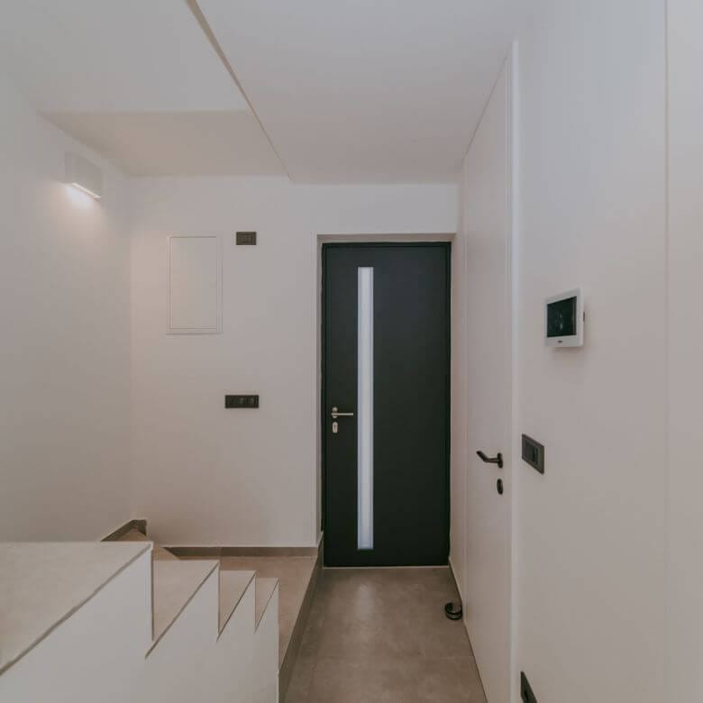 novigrad a modern house in a new building with a sea view