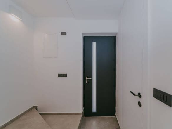 novigrad a modern house in a new building with a sea view