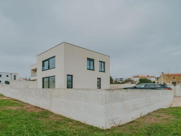 novigrad a modern house in a new building with a sea view