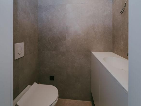 novigrad a modern house in a new building with a sea view