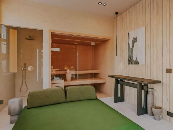 villa di design nei dintorni di orsera con piscina e benessere