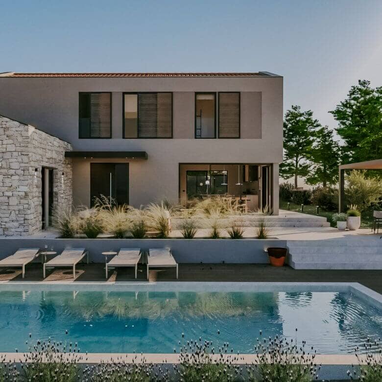 Vrsar Umgebung Designervilla mit Schwimmbad und Wellness