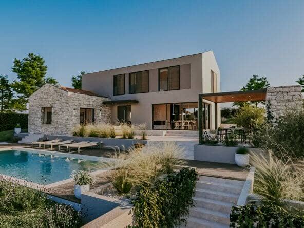 vrsar surroundings designer villa with swimming pool and wellness