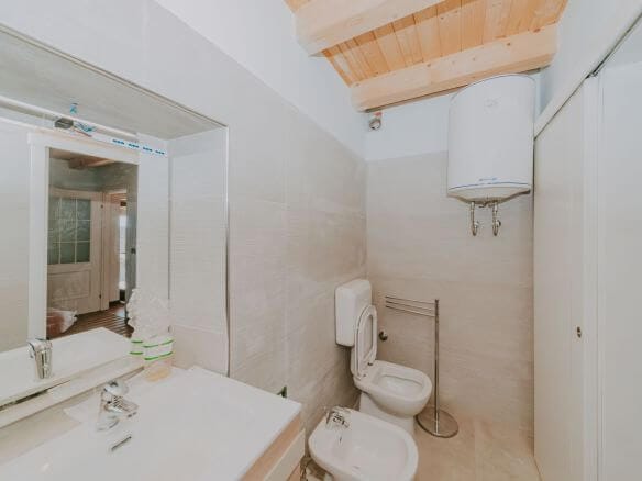 Porec Umgebung renoviertes istrisches Steinhaus mit Pool und Meerblick