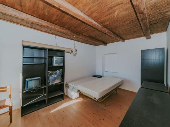 Porec Umgebung renoviertes istrisches Steinhaus mit Pool und Meerblick