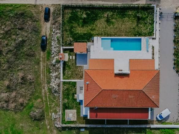 Porec Umgebung restaurierte historische freistehende Villa