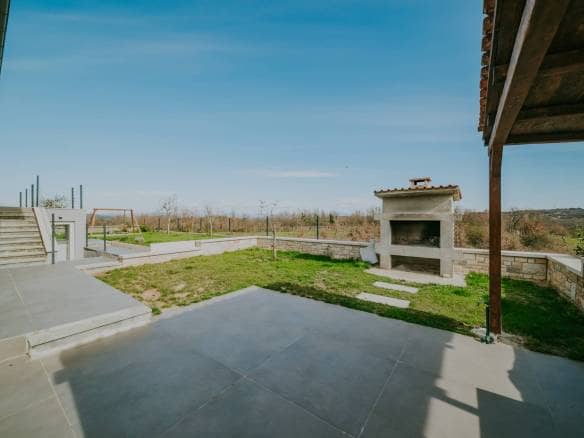 Porec Umgebung restaurierte historische freistehende Villa