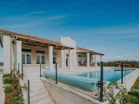 Porec Umgebung restaurierte historische freistehende Villa