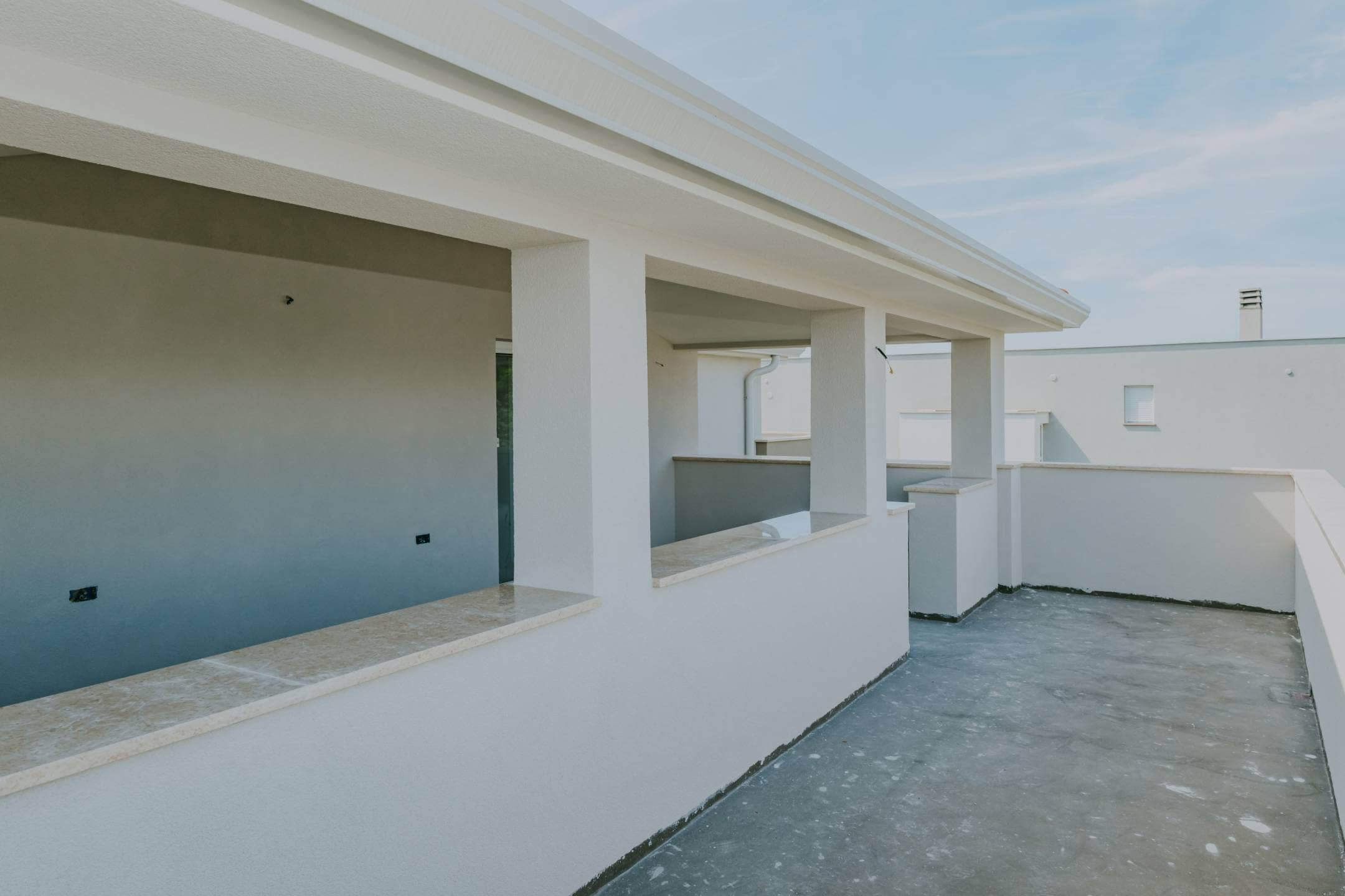 umag Murine Penthouse in einem Neubau mit wunderschönem Meerblick