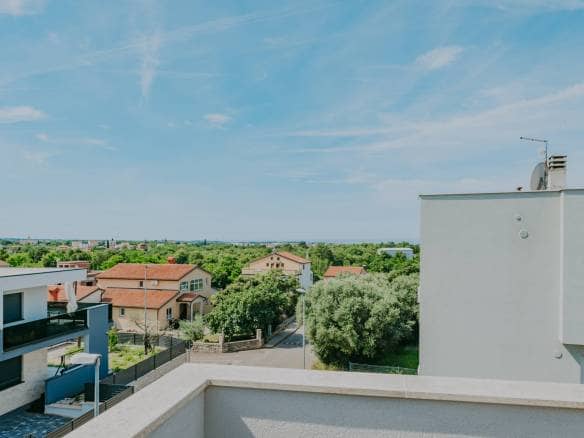 umag Murine Penthouse in einem Neubau mit wunderschönem Meerblick